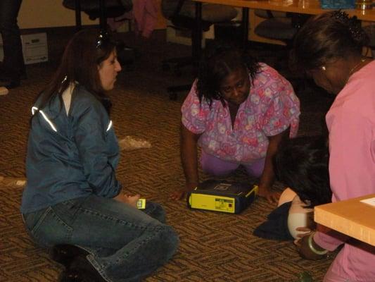 BLS Training with Awesome Nurses!