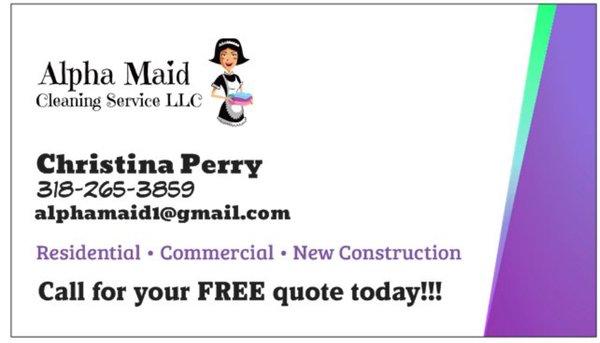 Alpha Maid Cleaning Service