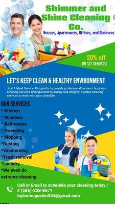 Shimmer And Shine Cleaning