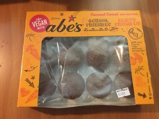 Abe's Vegan Coconut Carrot Muffins