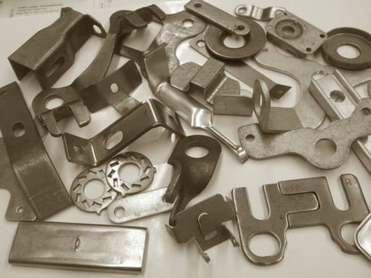 These are just a few of the many parts we make.