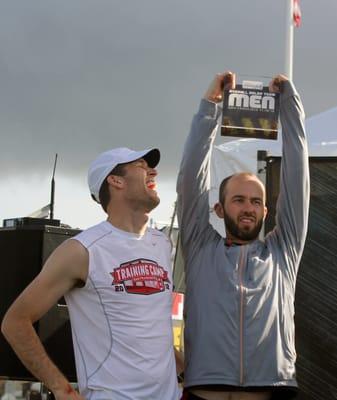 Men's Relay Team victorious!