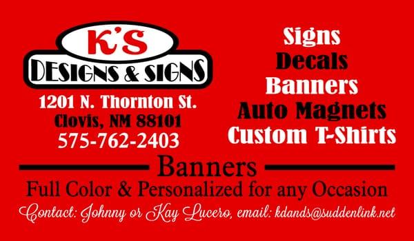 K'S Designs & Signs