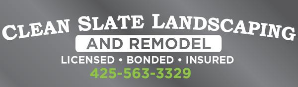 Clean Slate Construction and Landscaping Solutions