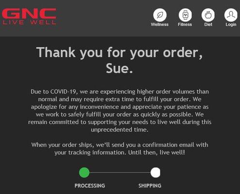 They duplicated my order, can't canx the dup AND they need more time to ship. FAIL