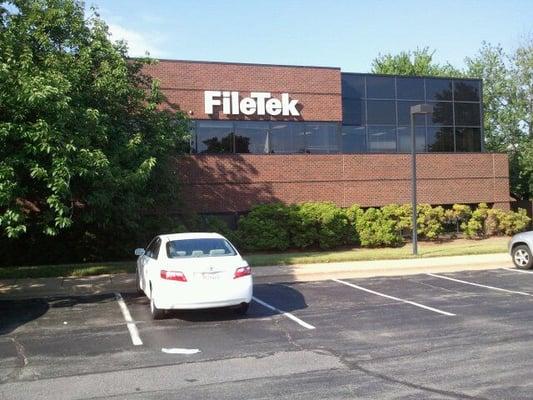 Out front of FileTek