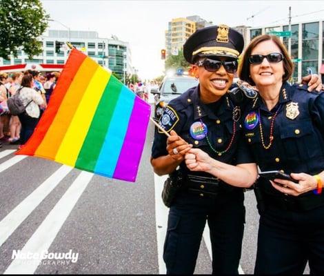 Seattle Chief Kathleen O'Toole comes out at PRIDE