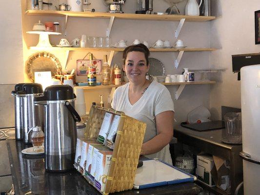 Service: Genuine & Super Friendly with a beautiful smile