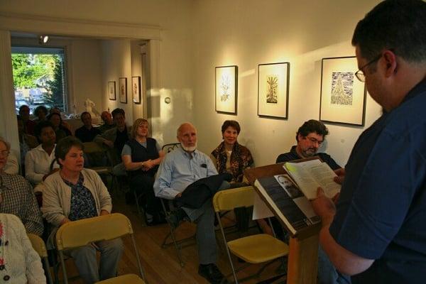 Photo from reading series.