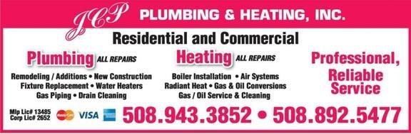JCP Plumbing And Heating