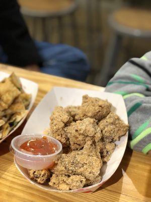 Spring onions pancake. Taste good! Better than Ramen