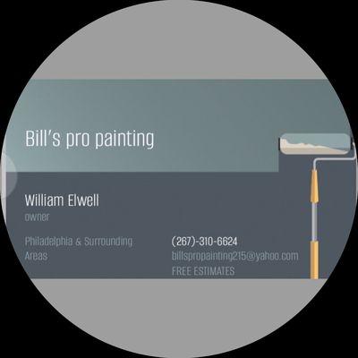 Bill’s pro painting