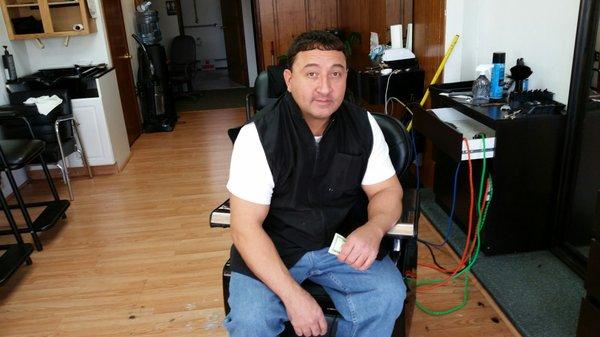 Tried him and pleased.