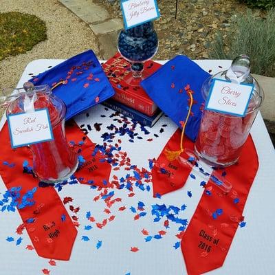 Graduation Candy Buffet for Reno High School! Class of 2016