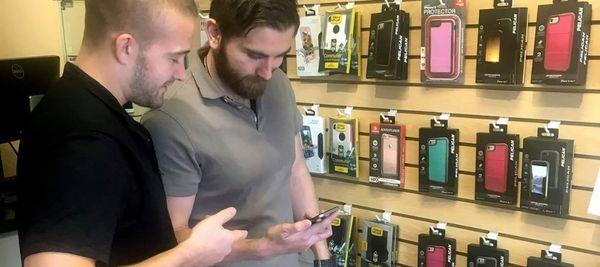 At 1Up Repairs we have a friendly and knowledgable staff of technicians to help defend your device against breaks and drops.