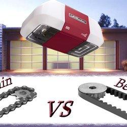 Chain Drive vs. Belt Drive | Garage Door Opener Renton