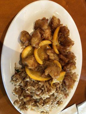 Orange Chicken w/ Fried Rice
