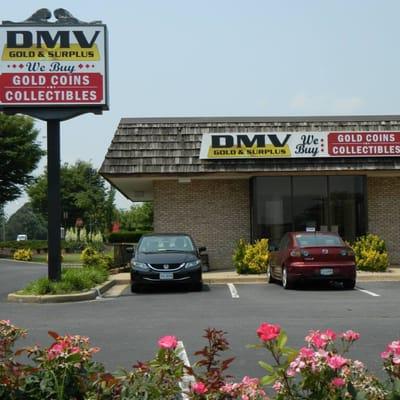 Dmv Gold & Surplus LLC 526 E Market St Leesburg VA 20176 We buy Gold, Silver, Platinum Jewelry, Coins, Collectibles, Antiques, MUCH MORE:)