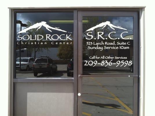 Main Entrance to Solid Rock