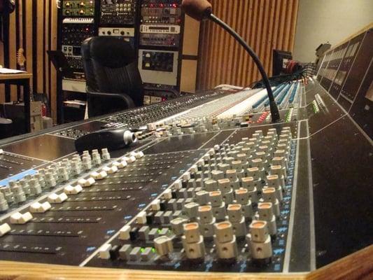 API Legacy Mixing Console at Rust Belt Recording Studios