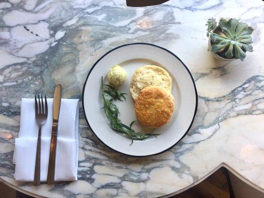 House made Gruyere Biscuit w/ tarragon butter