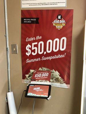 Customers can register here at ACES'S GAMING LOUNGE!!!