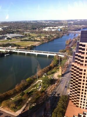 28th Floor view of Lady Bird Lake