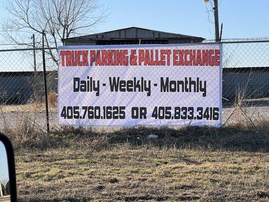OKC Truck Parking & Pallet Exchange