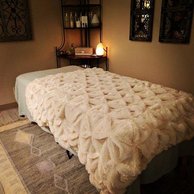 Tranquil, healing space for a sublime massage experience.