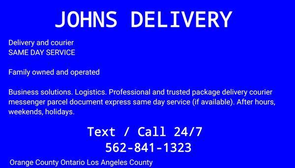 Johns Delivery