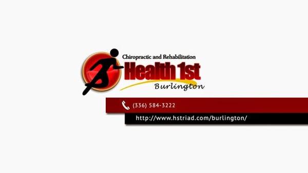 Contact us today - Burlington Chiropractor - Health 1st