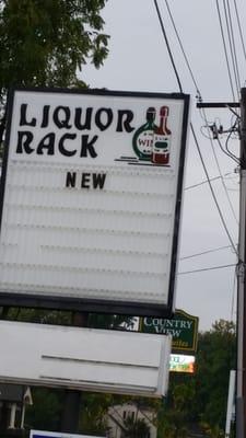 Liquor Rack