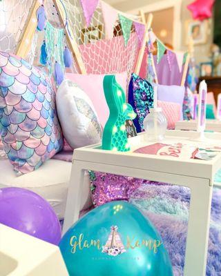 Glam Kamp Slumber Parties