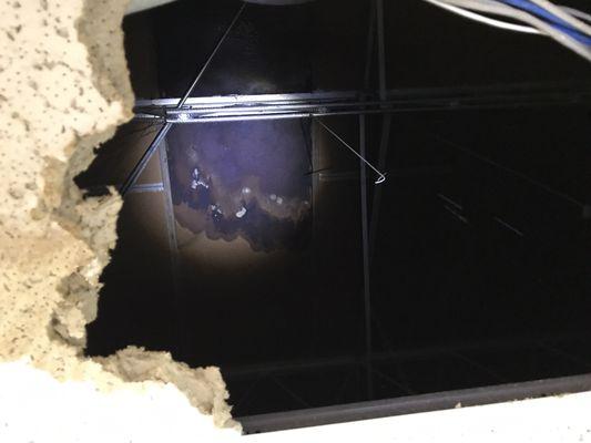 Very nasty work conditions.