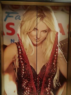 Even the elevators are promo'd