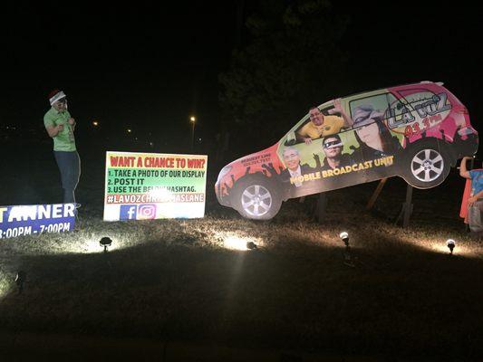 Now the Abilene state supported living center. Christmas lane is always a good time.