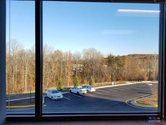 The view from our office