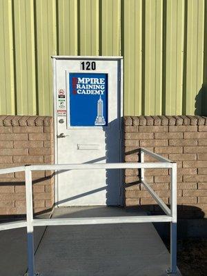 Entrance to Empire Training Academy