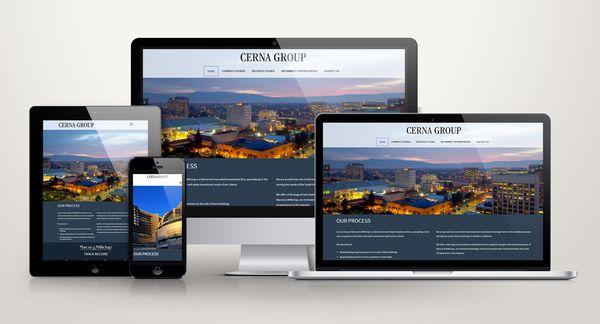 Cerna Group Website Showcase