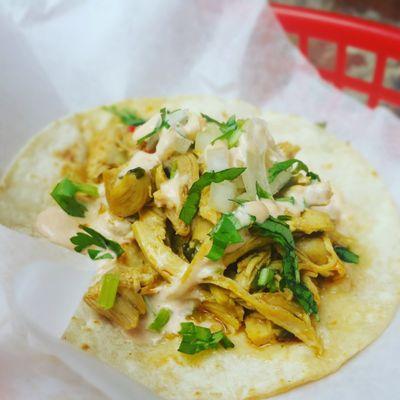 Chicken taco