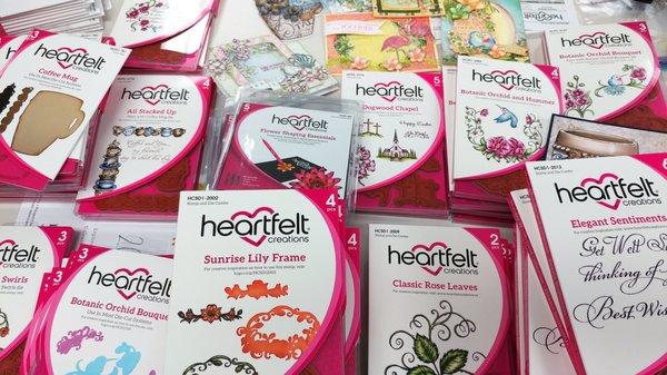 The most beautiful line we have of florals, Heartfelt is a favorite of many.