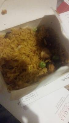 This food smells and it's just nasty