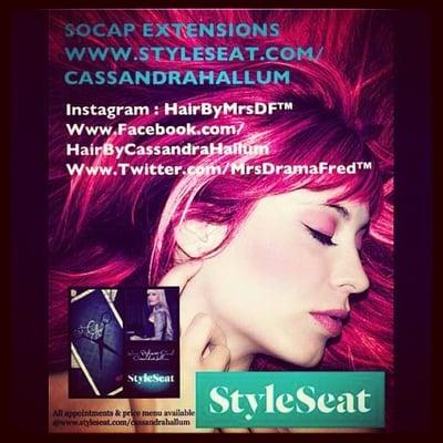 Www.Styleseat.Com/cassandrahallum @ Via Bella Salon & Spa