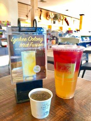 The tropical sunrise! So refreshing. I feel so rejuvenated after a long day at work