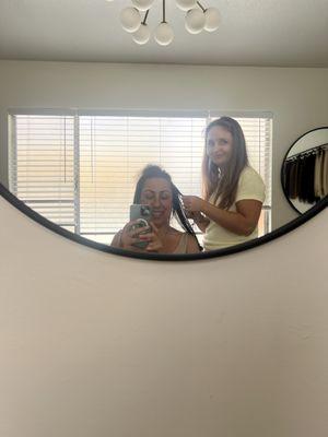 Irina Hair extensions