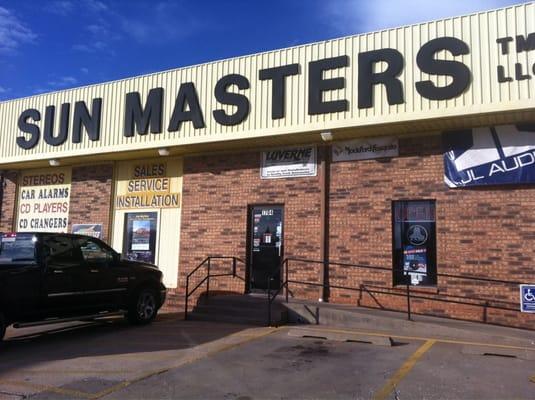 The front of Sun Masters