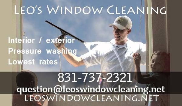 Window cleaning monterey