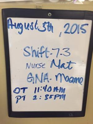 The date is actually August 7. Good way to disorient someone.