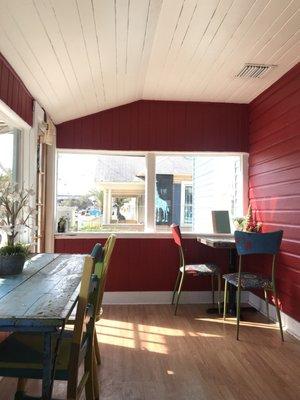 The back room facing Fruitville Rd--so sunny!