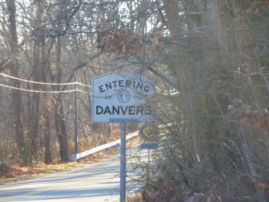 Entering Danvers. I could not find this when I searched for it, but I found it on the group.